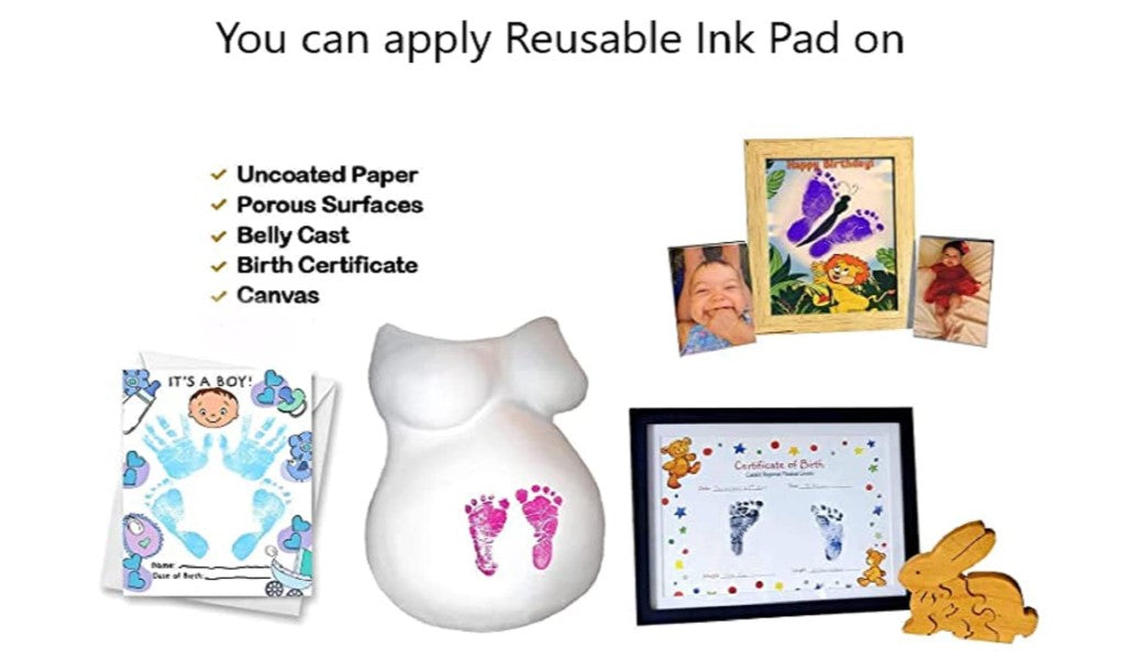 Inkless Baby Hand and Footprint Kit