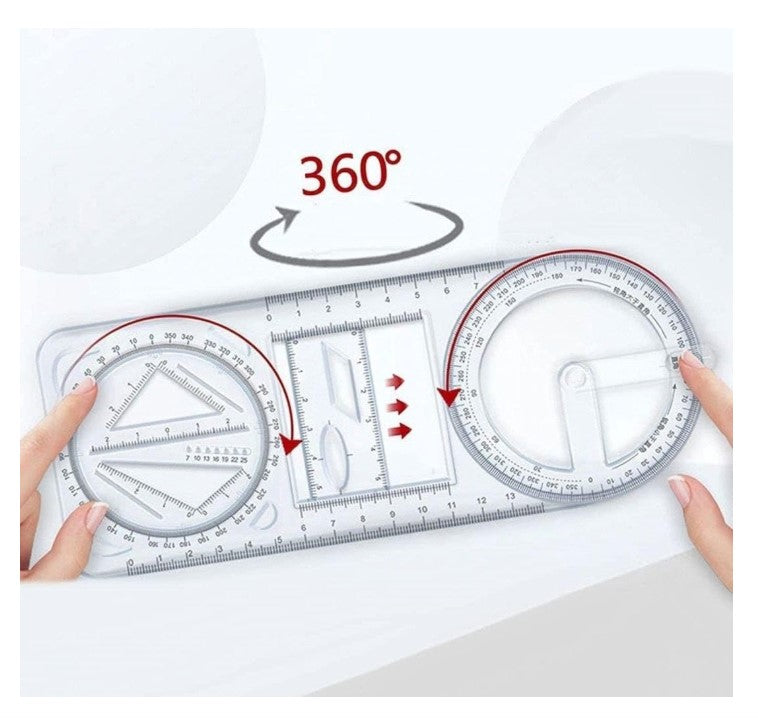 Multifunctional Geometric Measuring & Layout Tools