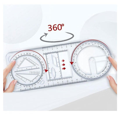 Multifunctional Geometric Measuring & Layout Tools