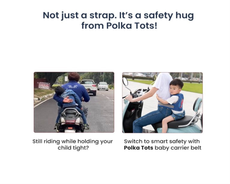 Baby Safety Belt for 2 Wheeler