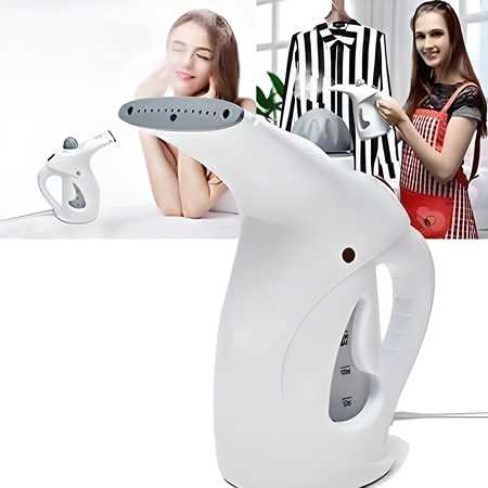 Fast Heat-up Portable Handheld Garment Steamer Iron Brush for Home and Travel Handy (Multicolour)