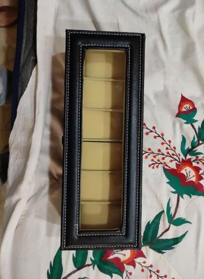 Premium finish Wood Watch Box Organizer with Glass Display