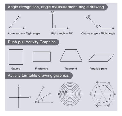 Multifunctional Geometric Measuring & Layout Tools